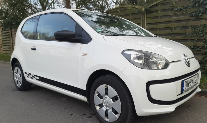 Volkswagen up! cena 21000 przebieg: 199000, rok produkcji 2015 z Wrocław małe 211